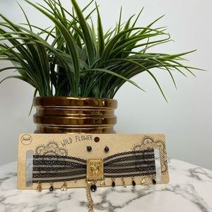 ‼️ Boho Chic Choker Beaded Statement Necklace